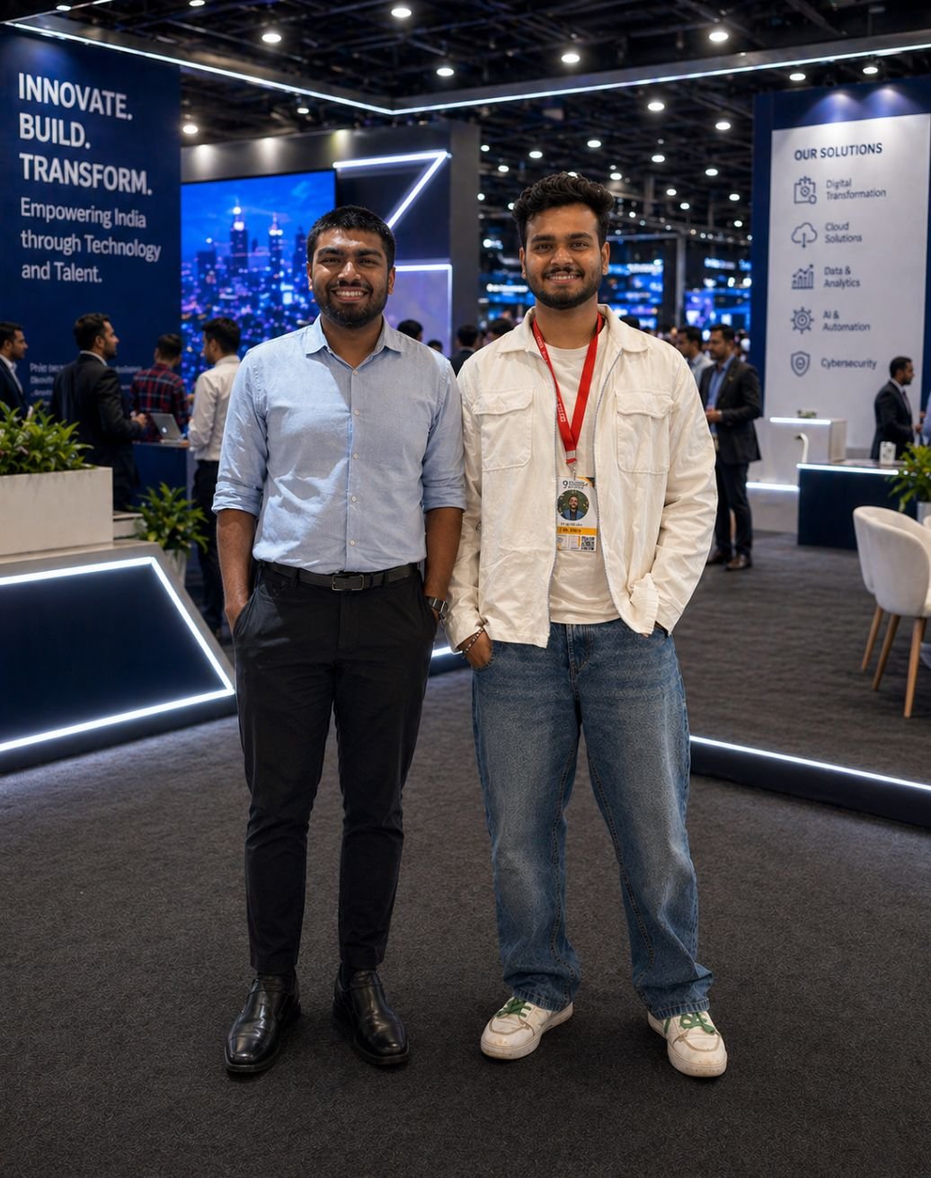 Vyobha co-founders together